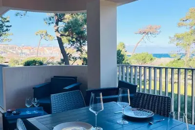 Image de Appartement 3 pièces, 2 ch, plage, parking, clim, WiFi