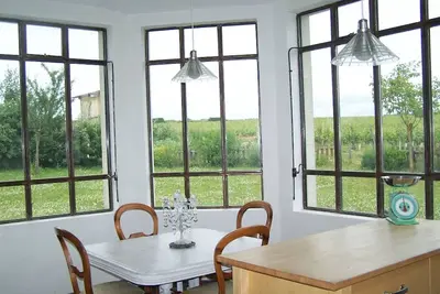 Maison avec jardin, au coeur des vignes à 10 mn de Saumur