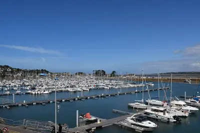 Image de Appartement 6 pers avec Wifi, vue sur mer et le port à Perros-Guirec