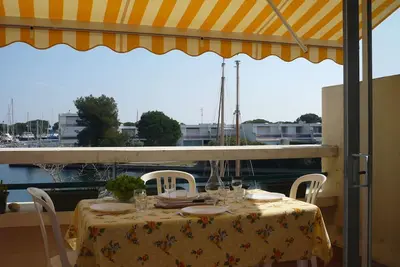 Image de Marina Duplex 4 couchages, Terrasse et Solarium, Clim, Wifi, Parking, Port Camargue
