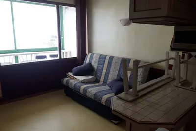 Image de Studio lumineux pour 4 pers. , proche des pistes, exposé Sud