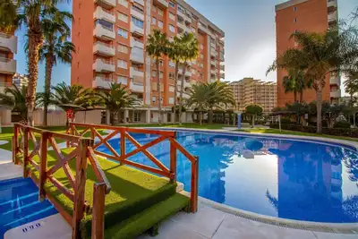Image de Cozy apartment in Alicante (Alacant) with sauna