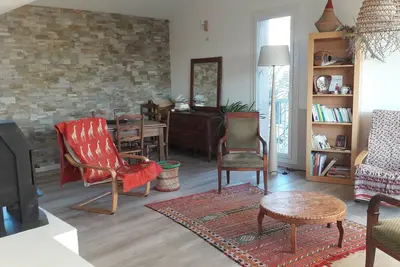 Image de Appartement duplex situé à 10 mn des remparts en bus ou voiture et 35mn à pieds