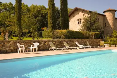 Image de Manoir d'exception avec piscine