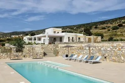 Image de Panoramic seaview villa w/ large private pool 18m in the Cyclades