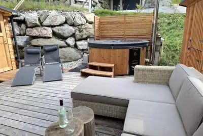 Image de Chalet avec sauna luxueux et hottub