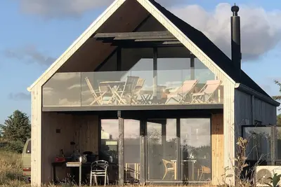 Image de Havudsigt, tæt på strand, dejlig natur og terrasser
