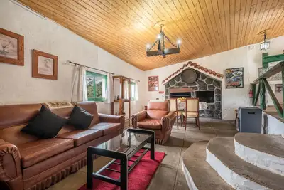 Image de Maison de vacances Casa Rural Teno Alto avec vue sur les montagnes et jardin.