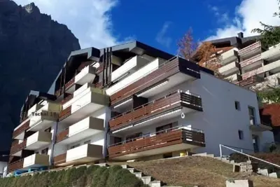 Image de Appartement de vacances Loèche-les-Bains pour 1 - 4 personnes avec 1 chambre à coucher - Logement de