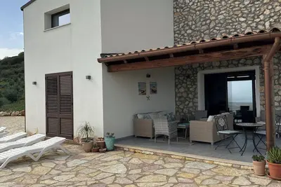 Image de Stella del Mare - a new villa in Scopello with a spectacular view of the sea.