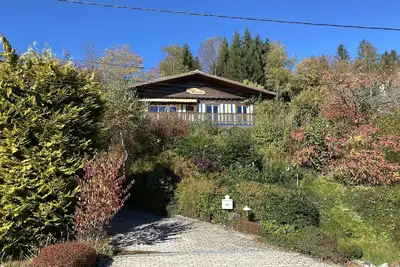 Image de Chalet coteau des Xettes vue lac et pistes avec sauna