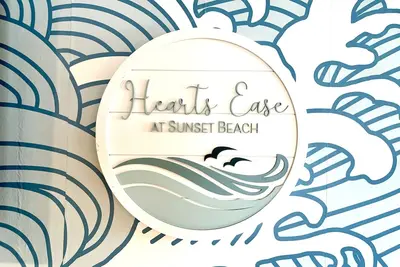 Image de Hearts Ease at Sunset Beach: relax, unwind. get comfortable!