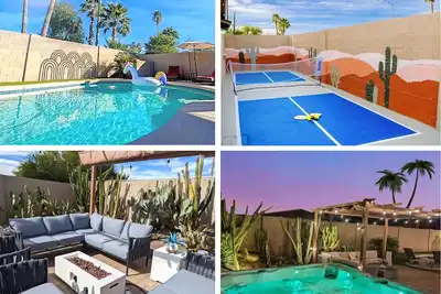 Scottsdale Gem - Pickleball/Pool/Jacuzzi/Golf 10mins to Kierland Commons