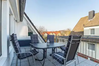 Image de Appartement 'Nordhaus 8' avec balcon, jardin partagé et Wi-Fi