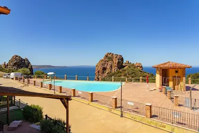 Image de Appartement Villetta L'Estasi - Tanca Piras avec vue sur mer, piscine et Wi-Fi