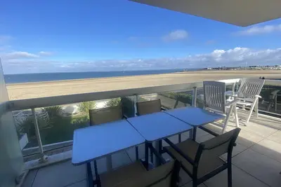 Image de T3 à Arcachon avec vue mer, parking privé et Wi-Fi