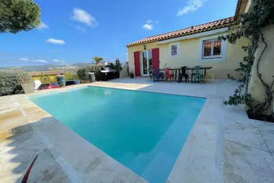 Image de Villa + studio sur les hauteurs de Cogolin