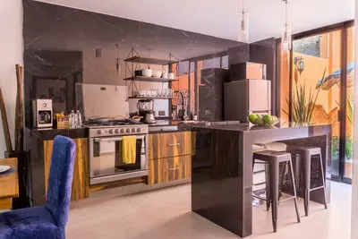 Image de Chapultepec Expo Center Apartment 2c 3King bedsPrivate terrace Air conditioning