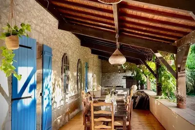 Image de Saint-Marthe Sleeps 20 with Pool