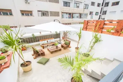 Image de 🌴Jungle Style 1 Br +Stunning Patio - Rabat Agdal