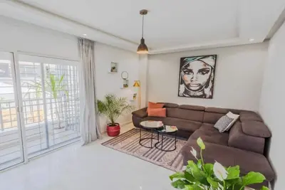 Image de 🔆African Style 1 Br +Stunning Patio - Rabat Agdal