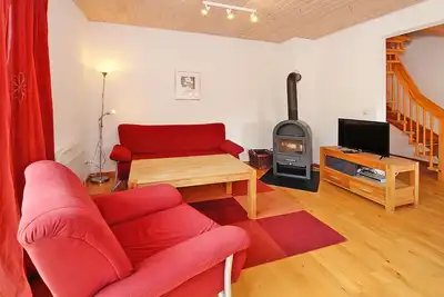 Image de Maison de vacances à Mirow avec terrasse