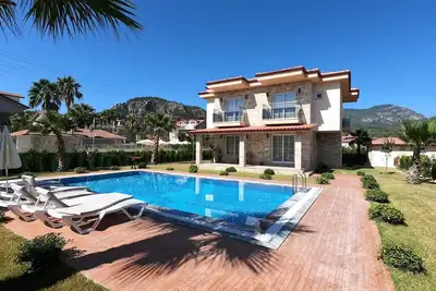 Beautiful 6 Bedroom Private Pool Villa In Dalyan Gulpinar Area! ! No:1(New Built)