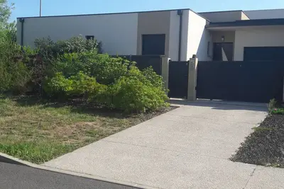 Villa De Plain Pied Calme 5 Mn Des Plages