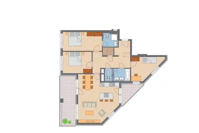 Image de Modern 3 bedroom apartment