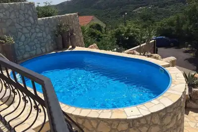 Image de Maison de vacances Bribir pour 1 - 6 personnes avec 2 chambres à coucher - Maison de vacances