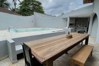 Image de Greece House in Pernambuco (Guarujá) 450 meters from the beach