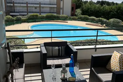 Image de Appartement tout confort 42m2 pour 4 personnes avec sa piscine!
