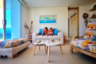 Image de Wonderful Family Apartment In Santa Marta