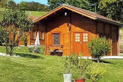 Image de Homerez - Chalet à Dausse avec piscine