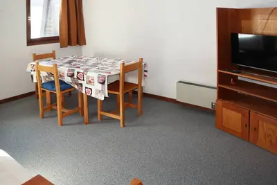 Image de Studio skis aux pieds, 4 pers, balcon