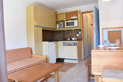 Image de À 250m des pistes de ski, 1er étage, balcon, 28m², Méribel