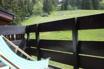 Image de Pied des pistes de ski, 3ème étage, balcon, télévision, casier à ski, 27m², Valmorel