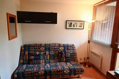 Image de À 150m des pistes de ski, 4ème étage, vue montagne, balcon, télévision, casier à ski, 22m²