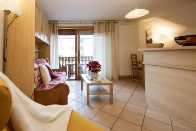 Image de À 250m des pistes de ski, 2ème étage, balcon, parking, casier à ski, 38m², Valloire