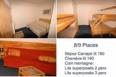 Image de 20m du centre station, 1er étage, vue station, remise en forme, piscine, sauna, balcon, télévision