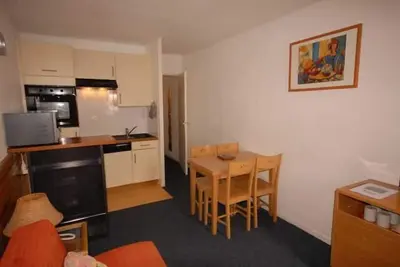 Image de À 150m des pistes de ski, 2ème étage, vue station, remise en forme, piscine, sauna, télévision