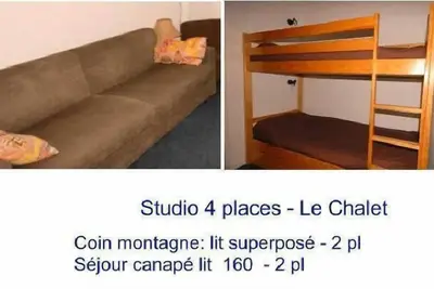 Image de À 150m des pistes de ski, 1er étage, vue pistes de ski, remise en forme, piscine, sauna, télévision