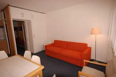 Image de 100m du centre station, 6ème étage, vue montagne, balcon, télévision, 27m², Gourette