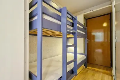 Image de À 200m des pistes de ski, 3ème étage, télévision, casier à ski, 25m², Flaine