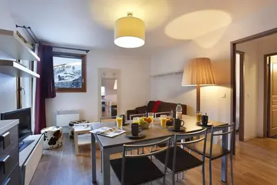 200m du centre station, terrasse, balcon, parking, télévision, 58-75m², Les 2 Alpes