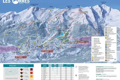 Image de Centre station, 4ème étage, vue vallée, balcon, télévision, casier à ski, 22m², Les Orres