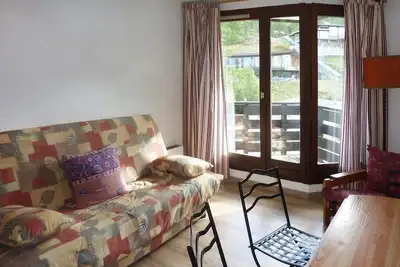 Image de Centre station, 1er étage, balcon, télévision, casier à ski, 30m², Les Orres