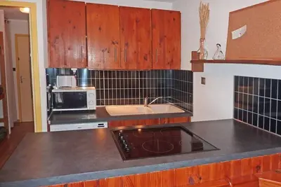 Image de À 20m des pistes de ski, 1er étage, balcon, télévision, 28m², Les Orres