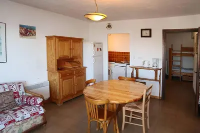 Image de Centre station, 3ème étage, vue vallée, balcon, télévision, 40m², Les Orres