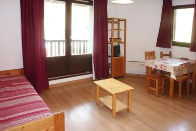 Image de Pied des pistes de ski, 5ème étage, balcon, télévision, 22m², Les Orres